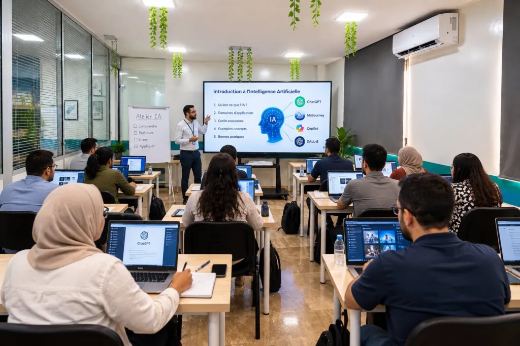 Atelier d'intelligence artificielle pour adultes